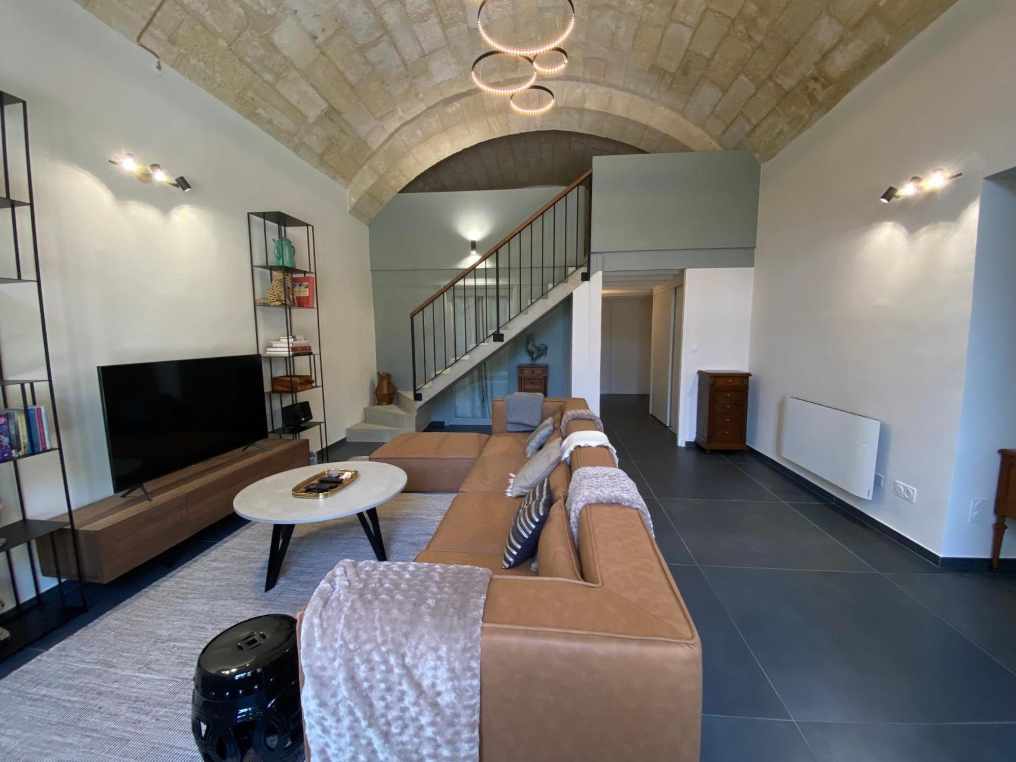 Appartement Avec Piscine Privee Dans Residence Pour 6 Personnes Uzes Luaran gambar